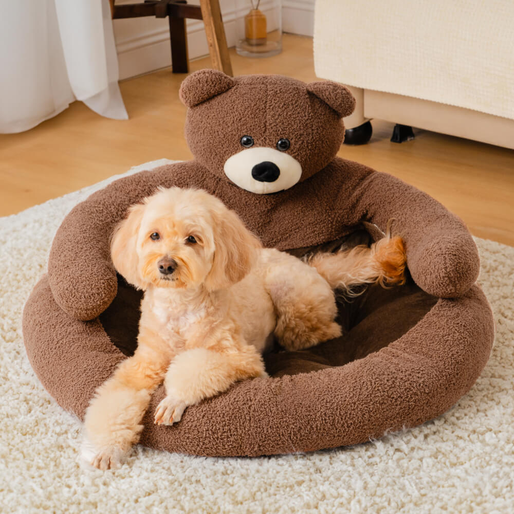 Cuddle Bear™ – Lit Ours Ultra Douillet pour Chat
