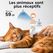 Kit de Toilettage pour Chien et Chat avec Aspirateur Intégré