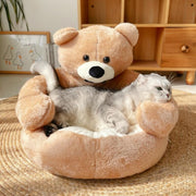 Cuddle Bear™ – Lit Ours Ultra Douillet pour Chat