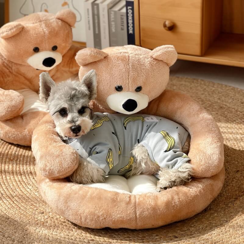 Cuddle Bear™ – Lit Ours Ultra Douillet pour Chat