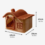 Maison Douillet Semi-Fermé pour Chat