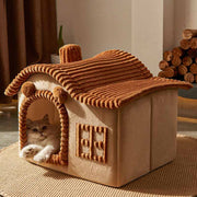 Maison Douillet Semi-Fermé pour Chat