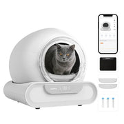 Bac à litière autonettoyant pour chats avec contrôle des odeurs, 4 couches | LeloPets D1