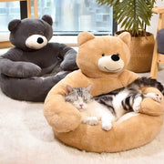 Cuddle Bear™ – Lit Ours Ultra Douillet pour Chat