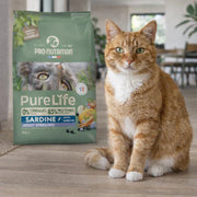 Croquettes pour chats adultes au canard et aux sardines | 8 kg