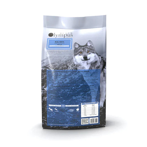 Aliment complet et holistique pour chiens adultes au saumon | Sac de 12 kg